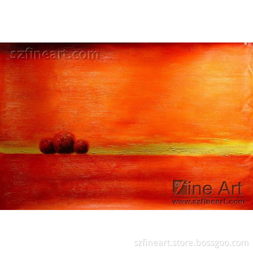 Abstract oil painting